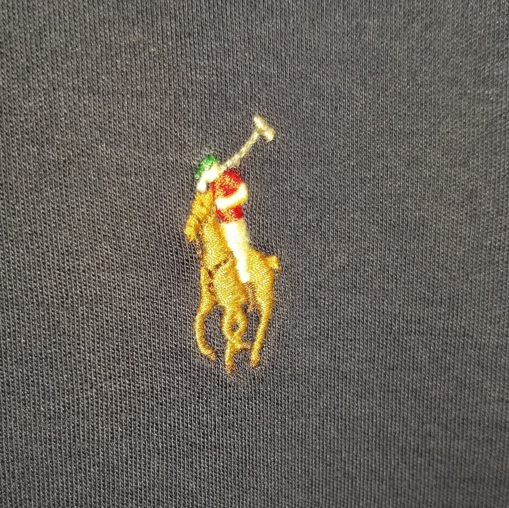 Polo Ralph Lauren VNeck Short Sleeve TShirt Flesh Pony Logo Label Reads Size 4XB - Picture 4 of 13